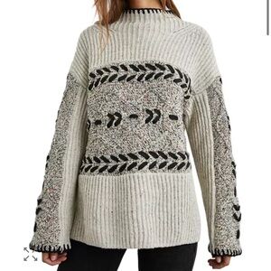 Rails Raini Cable knit roll neck Sweater XS